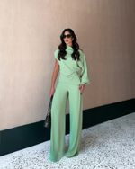 Calça Pantalona Jasmin - Verde
