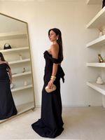 Vestido Longo Florenze - Preto