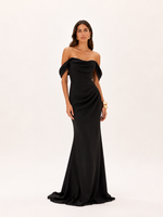 Vestido Longo Florenze - Preto