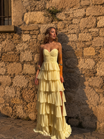 Vestido Longo Savelle - Amarelo