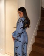 Calça Bordada Aruna - Azul