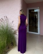 Vestido Longo Celinea - Uva
