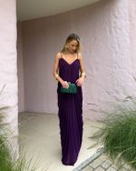 Vestido Longo Kalisse - Uva