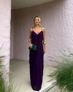 Vestido Longo Kalisse - Uva