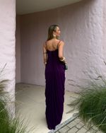 Vestido Longo Kalisse - Uva