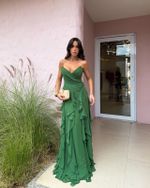 Vestido Longo Maelle - Verde