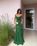 Vestido Longo Maelle - Verde