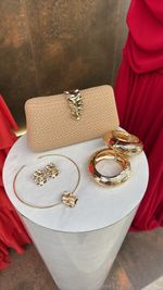 Clutch Cora - Bege