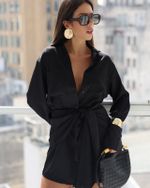 Vestido Chemise Bellini - Preto
