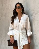 Vestido Chemise Bellini - Branco