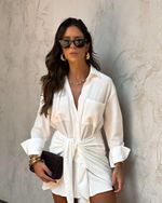 Vestido Chemise Bellini - Branco
