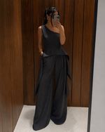 Blusa Faixas Bianchi - Cinza