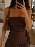 Blusa Luna - Marrom