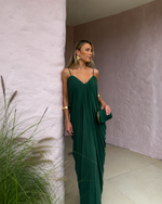 Vestido Longo Kalisse - Esmeralda