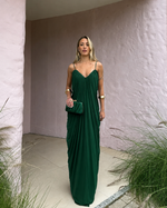 Vestido Longo Kalisse - Esmeralda