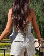 Corset Jacquard Positano - Verde
