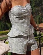Shorts Jacquard Positano - Verde