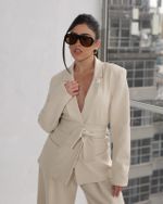 Blazer Giardino - Marfim