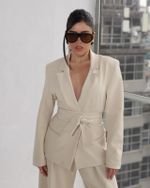 Blazer Giardino - Marfim