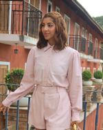 Shorts Linho Sorrento - Rosa