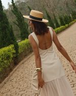 Vestido Longo Zafira - Marfim