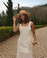Vestido Longo Zafira - Marfim