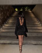 Blusa Jacquard Camellia - Preto