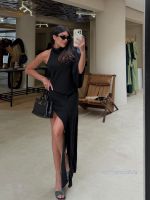 Saia Pontas Zyra - Preto