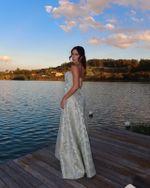 Vestido Jacquard Antonieta - Verde