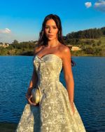Vestido Jacquard Antonieta - Verde