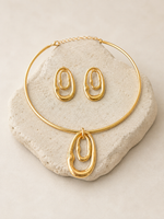 Conjunto Colar e Brinco Organic
