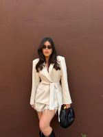Blazer Giardino - Marfim
