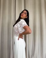 Blusa Renda Magnolia - Branco
