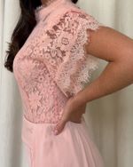 Blusa Renda Magnolia - Rosa