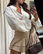 Shorts Saia Alessia - Marfim