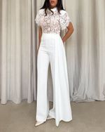 Blusa Renda Magnolia - Branco