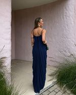 Vestido Longo Kalisse - Marinho