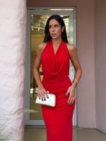 Vestido Longo Azaya - Vermelho