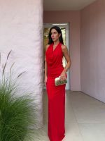 Vestido Longo Azaya - Vermelho