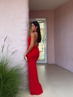 Vestido Longo Azaya - Vermelho