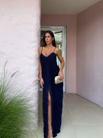 Vestido Longo Kalisse - Marinho