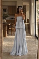 Vestido Isabelli - Azul