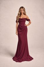 Vestido Longo Florenze - Marsala