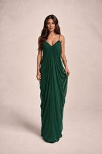Vestido Longo Kalisse - Esmeralda