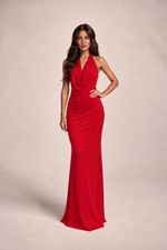 Vestido Longo Azaya - Vermelho