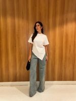 Camiseta Suedine Soho - Branco