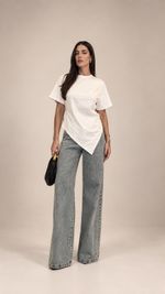 Camiseta Suedine Soho - Branco