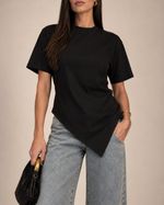 Camiseta Suedine Soho - Preto