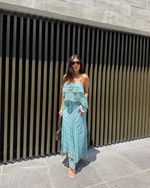 Saia Chiffon Alba - Estampada