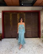 Saia Chiffon Alba - Estampada